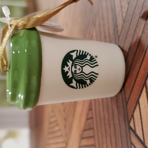 Walt Disney World Animal Kingdom Mickey themed ornament Christmas Starbucks NWT - Picture 2 of 6